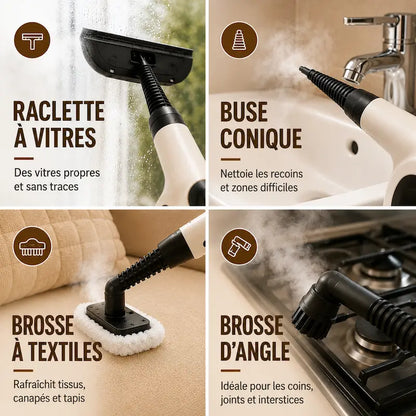 Nettoyeur vapeur portable - Nettoyage sans produits chimiques | VapoClean™