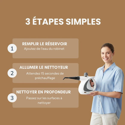 VapoClean™ | Une maison propre sans produits chimiques