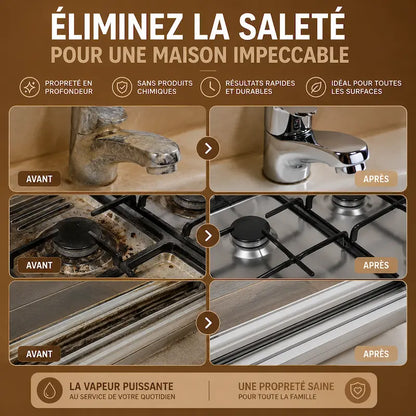 Nettoyeur vapeur portable - Nettoyage sans produits chimiques | VapoClean™